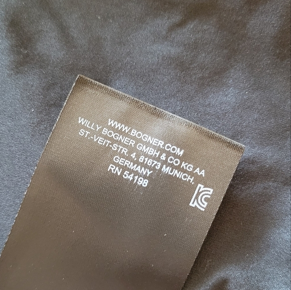 Bogner New Lorena Snap Long Sleeve Black Shirt Size 12 - Picture 16 of 16